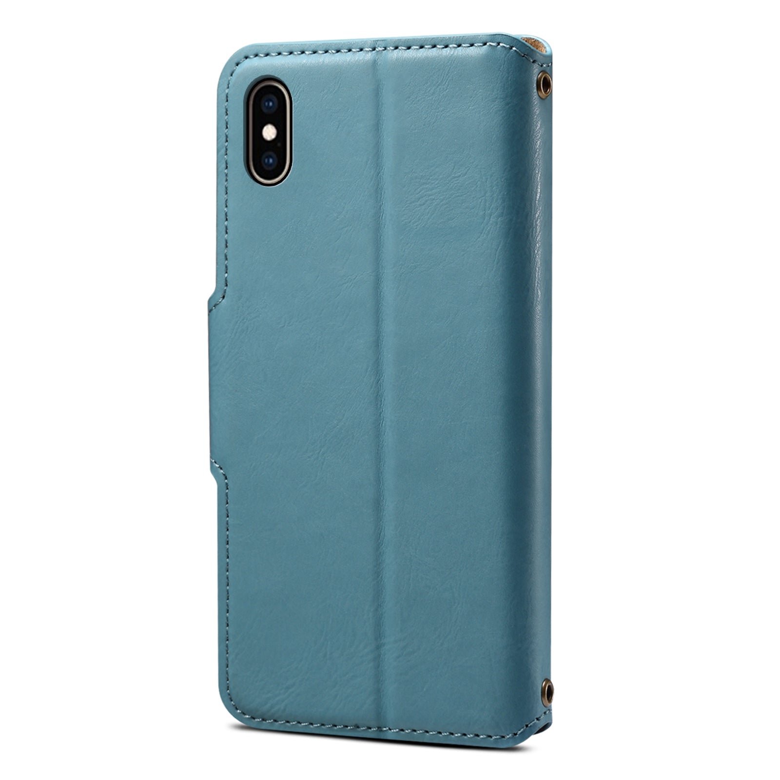 DENIOR For iPhone XS Max Case Wallet Stand Leather Phone Cover Protector DENIOR For iPhone XS Max Case Wallet Stand Leather Phone Cover Protector